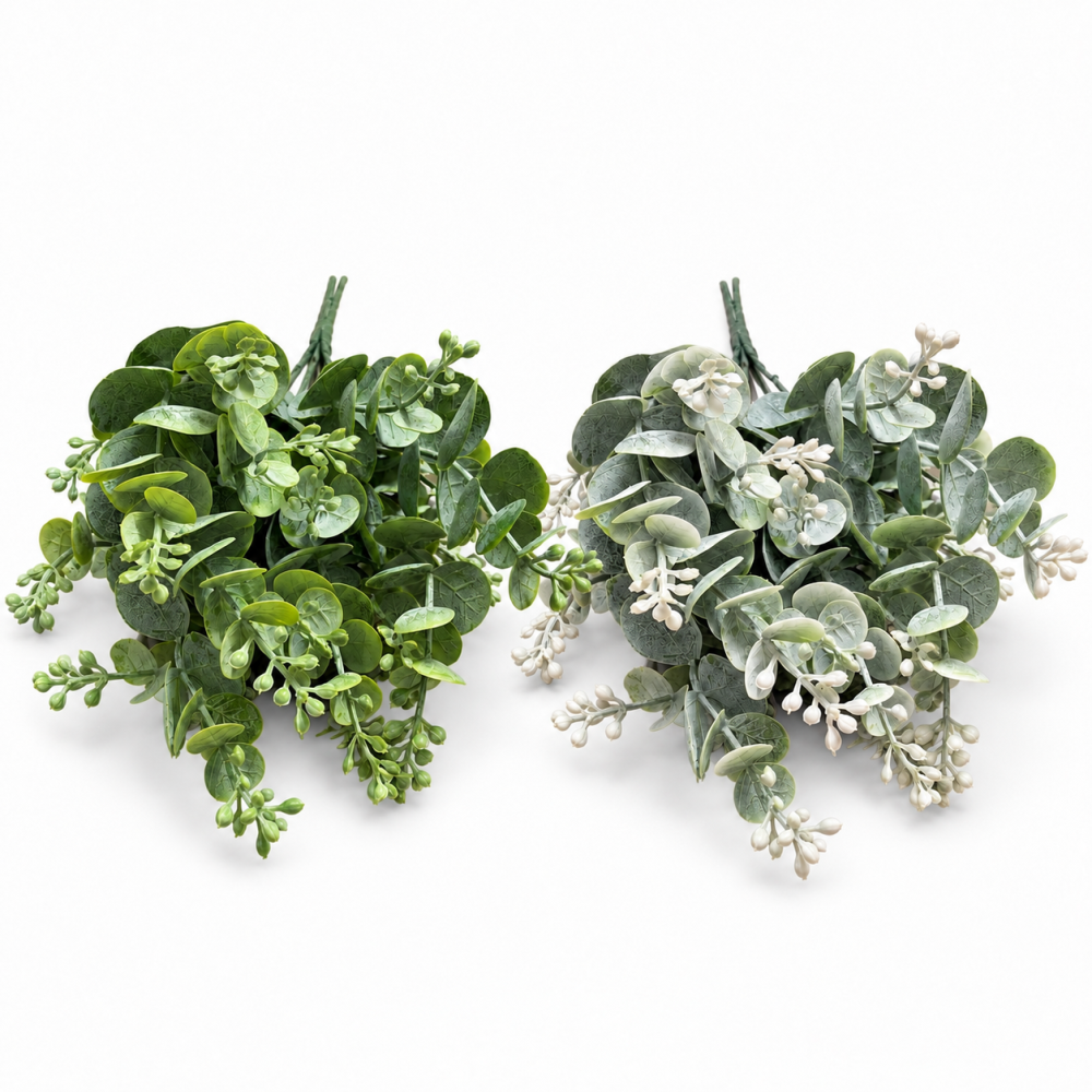 Buchet Artificial Eucalipt H 35 cm - model 0377-5