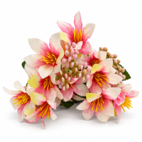 Buchet Artificial Alstroemeria H 31 cm - model  0499-2