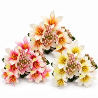 Buchet Artificial Alstroemeria H 31 cm - model  0499-2