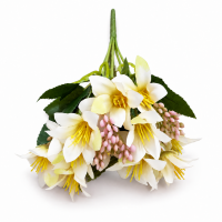 Buchet Artificial Alstroemeria H 31 cm - model  0499-2