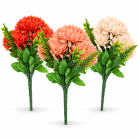 Buchet Artificial Crizantema H 30 cm - model 0131-1 