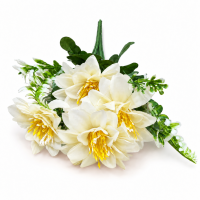 Buchet Artificial Dalie H 32 cm - model 0131-2