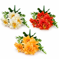 Buchet Artificial Dalie H 32 cm - model 0131-2