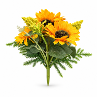 Buchet Floarea Soarelui H 20 cm