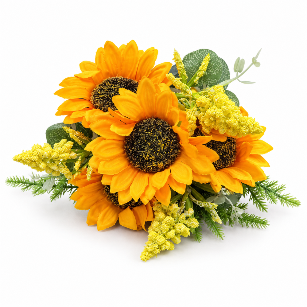 Buchet Floarea Soarelui H 20 cm