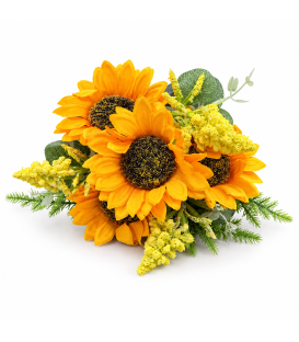 Buchet Floarea Soarelui H 20 cm