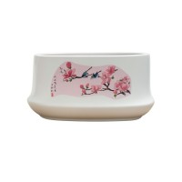 Ghiveci vas ceramic mare chinezesc - model flori