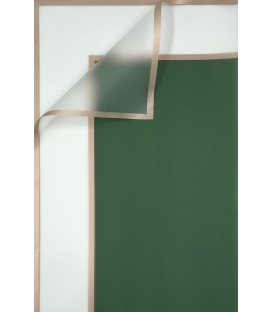 Coli folie color 2 fete model Chenar Mat + Culoare set 20 coli - diverse culori