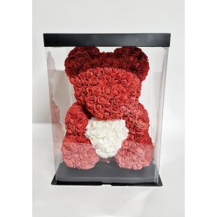 Urs trandafiri de spuma 40 cm
